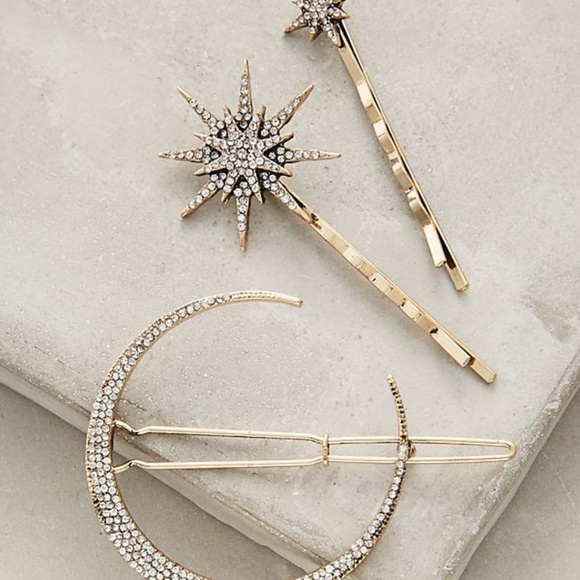 Anthropologie Stellar Hair Set - Picture 3 of 4